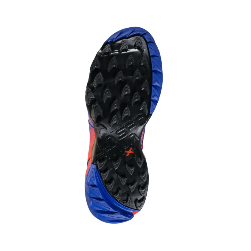 Zapatillas La Sportiva Akasha Azul Rojo PV21 Mujer