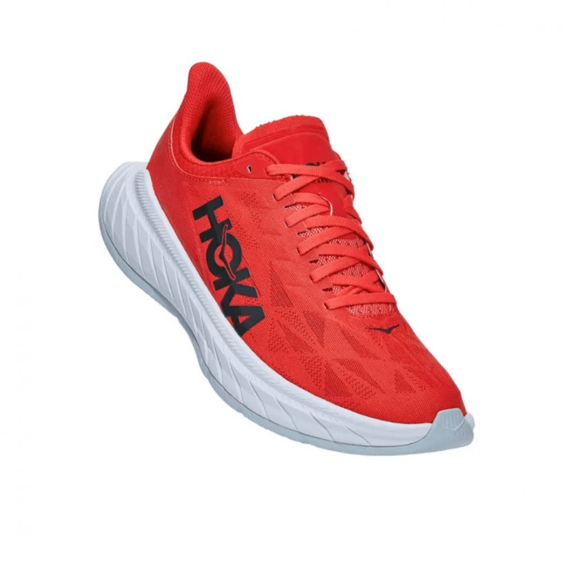 Hoka One One Carbon X 2 Red White SS21 Shoes