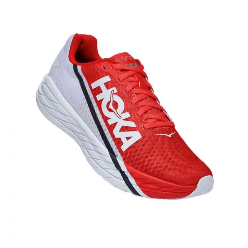 Hoka One One Rocket X Red White SS21 Unisex Sneakers