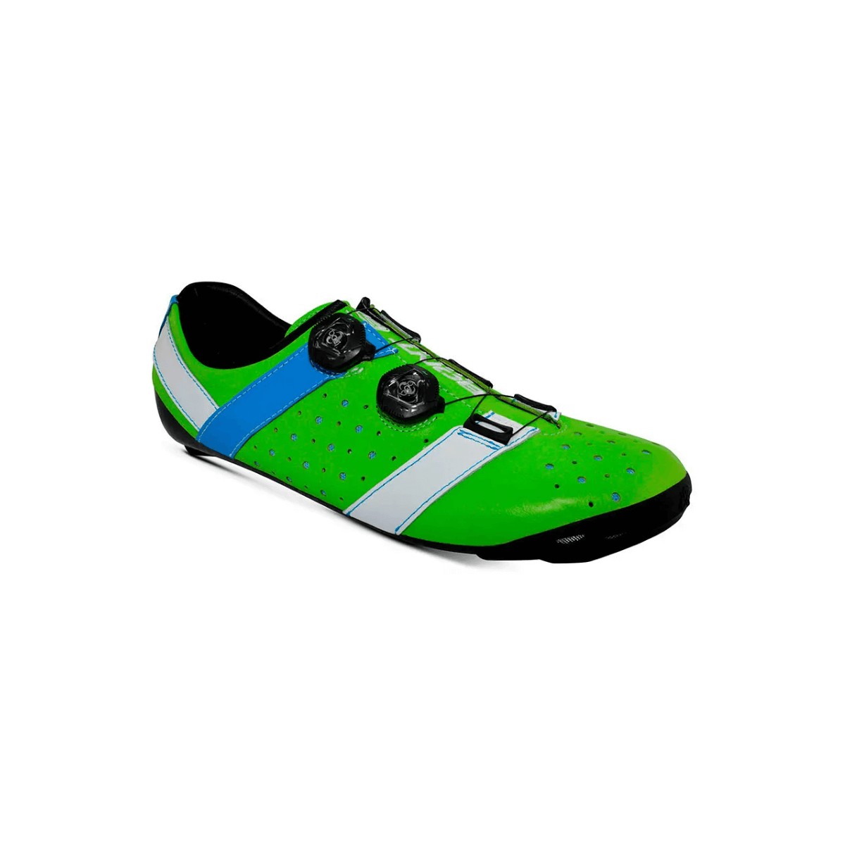 Bont Vaypor + Kangaroo Leather Shoes Green Blue, Size 42,5 - EUR