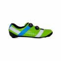 Zapatillas Bont Vaypor + Kangaroo Leather Verde Azul