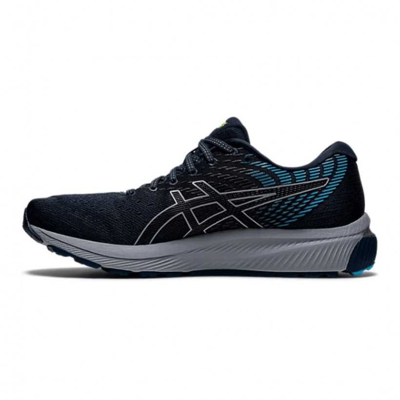 Asics Gel-Cumulus 22 Running Shoes Black Blue Green SS21