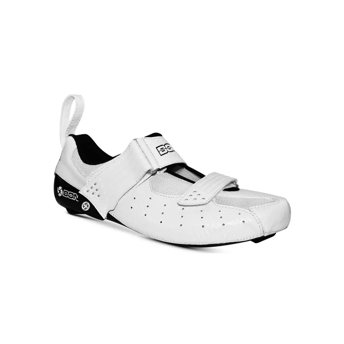 Bont Riot TR Triathlon Shoes White Black, Size 38 - EUR