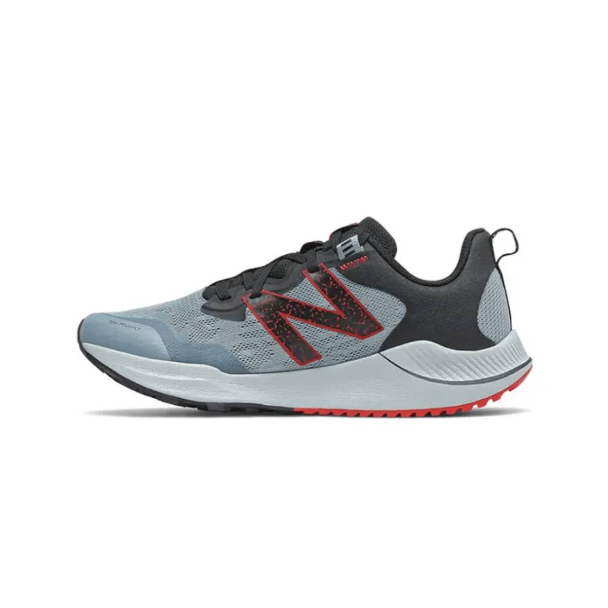 Sensación Loco Indígena Zapatillas New Balance Nitrel v4 Gris Negro Rojo PV21