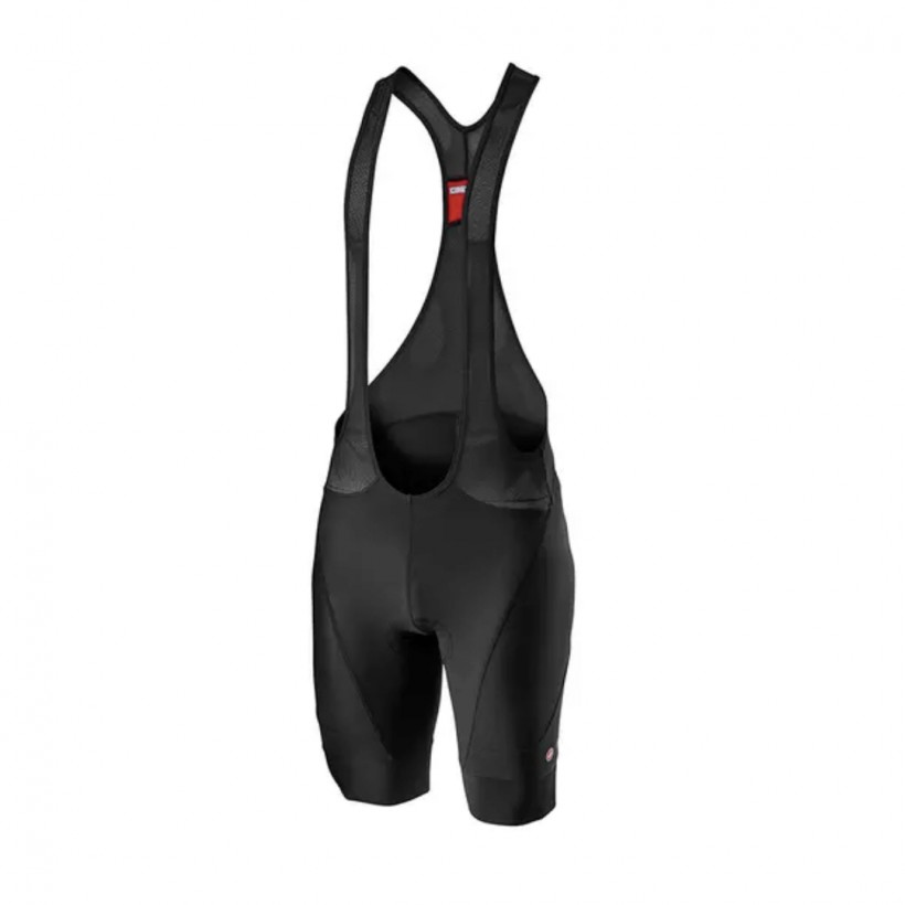 Endurance 3 Bib Shorts Black Red