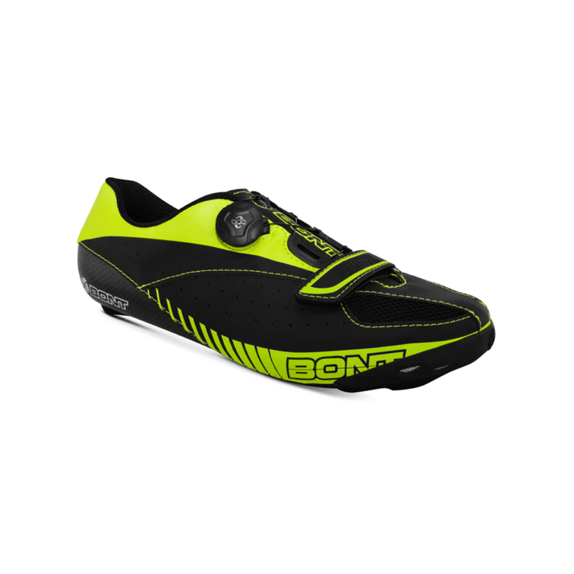 Bont Blitz Yellow Black Cycling Shoes