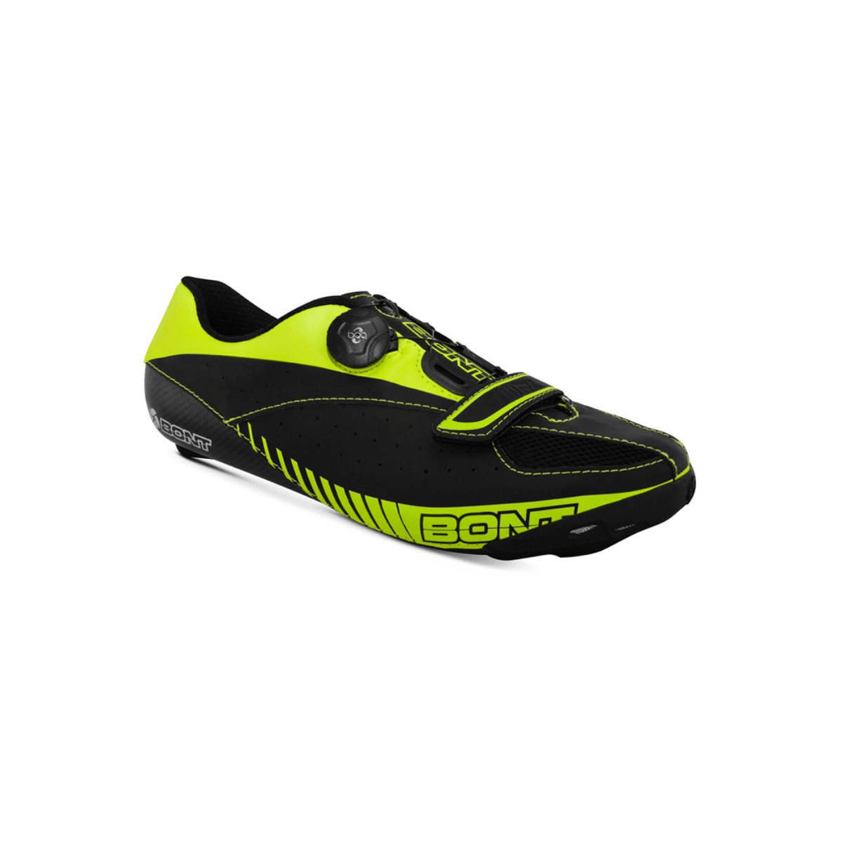 Bont Blitz Road Cycling Shoe Yellow Black, Size 42 - EUR
