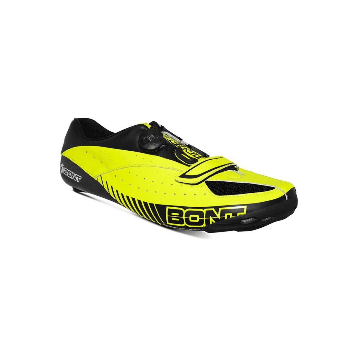 Bont blitz road cycling shoe yellow black, size 41 - eur