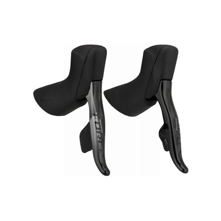 Conjunto de grupo de mudanças SRAM Force eTap AXS HRD FM 2x12 velocidades