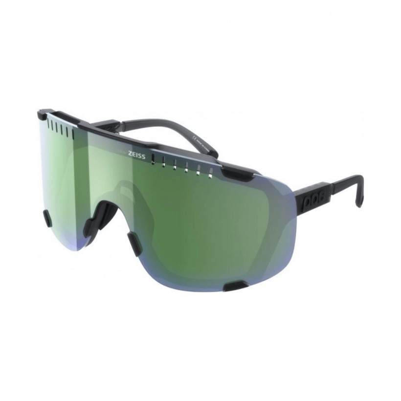 POC Devour Black Glasses Green lenses
