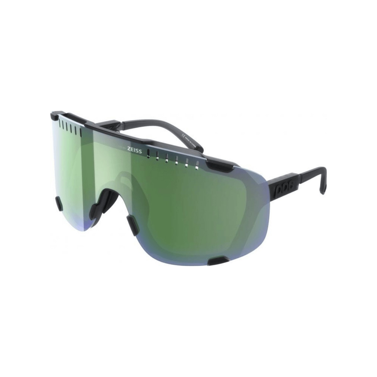 Linsen  günstig Kaufen-POC Devour Black Glasses Grüne Linsen. POC Devour Black Glasses Grüne Linsen <![CDATA[POC Devour Black Glasses Grüne Linsen Verschlingungsbrillen sind Sonnenbrillen, die ein optimales Sichtfeld und einen hervorragenden Schutz bieten. Es kombini