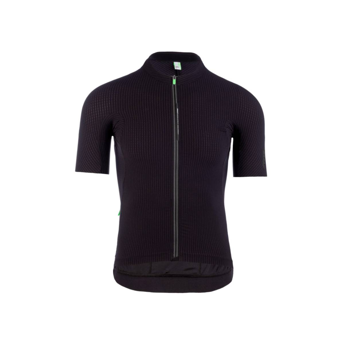 Q36.5 L1 Pinstripe X Short Sleeve Black Jersey, Size L