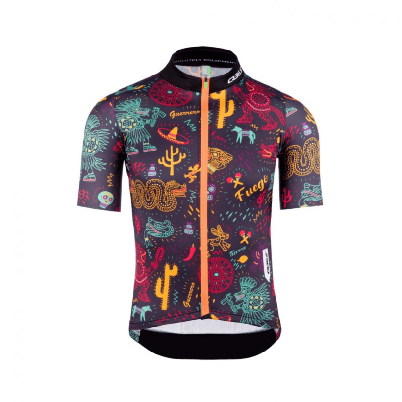 Q36.5 G1 Fuego Short Sleeve Blue Jersey