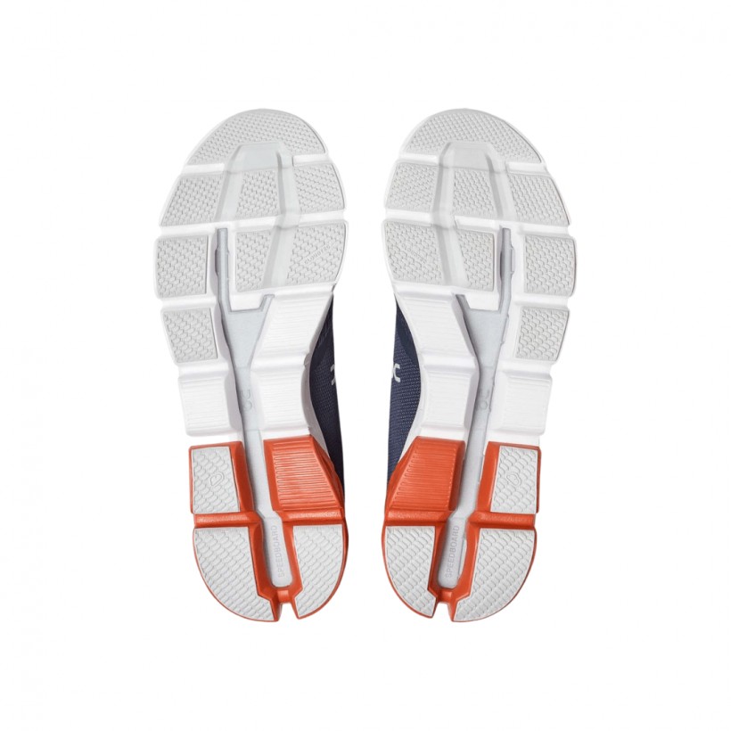 On Cloudflyer Shoes Blue Orange