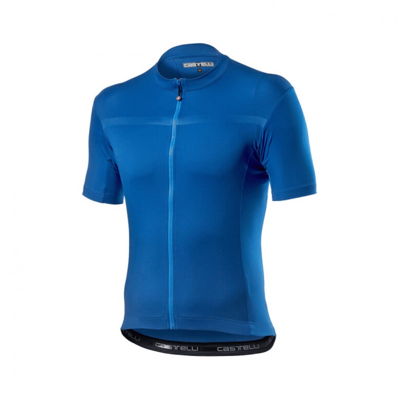 Castelli Classifica Short Sleeve Blue Jersey