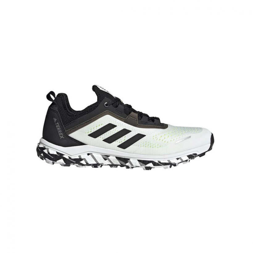 Adidas Terrex Agravic Flow Running Shoes White Black SS21
