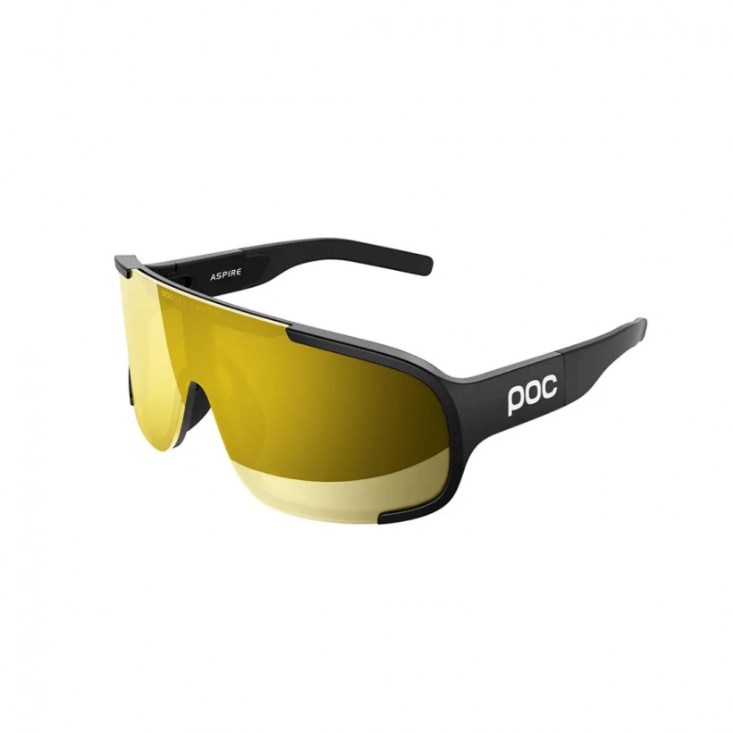 POC Aspire Brille Schwarz Gelbe Linse