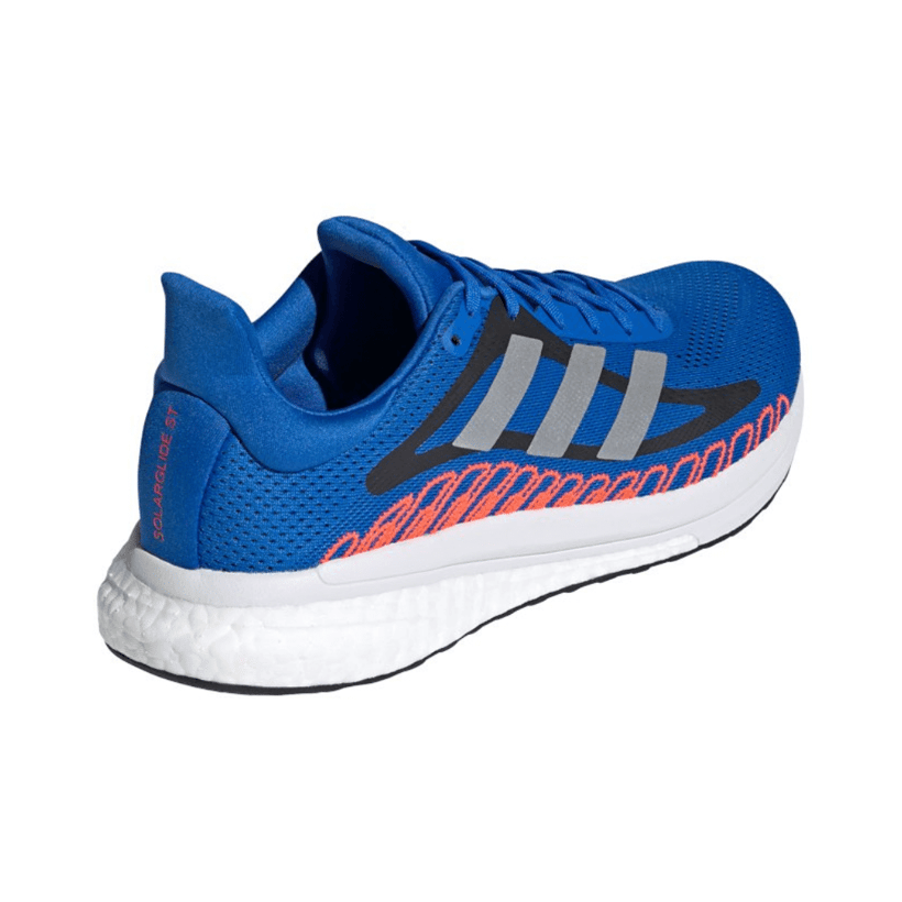 Adidas Solar Glide ST 3 hardloopschoenen blauw oranje