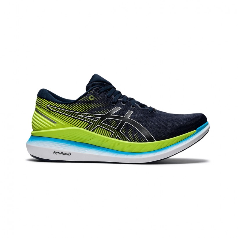 Zapatillas Asics GlideRide 2 Negro Amarillo SS21