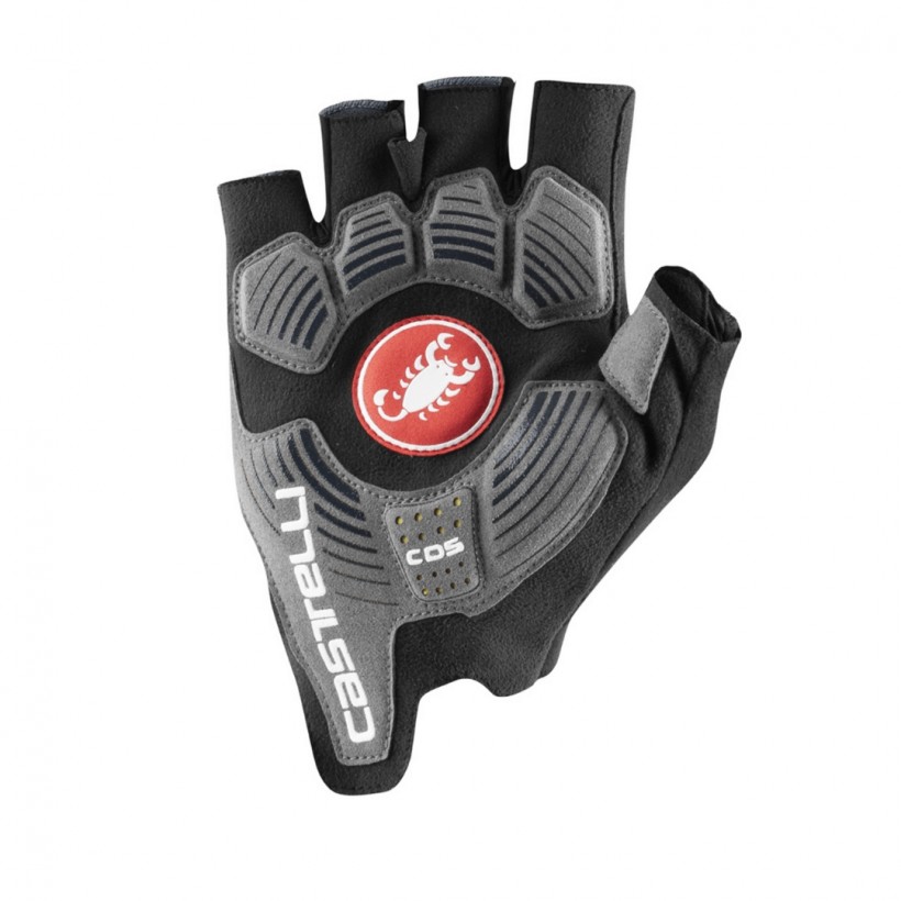 Castelli Rosso Espresso Savile Blue Gloves