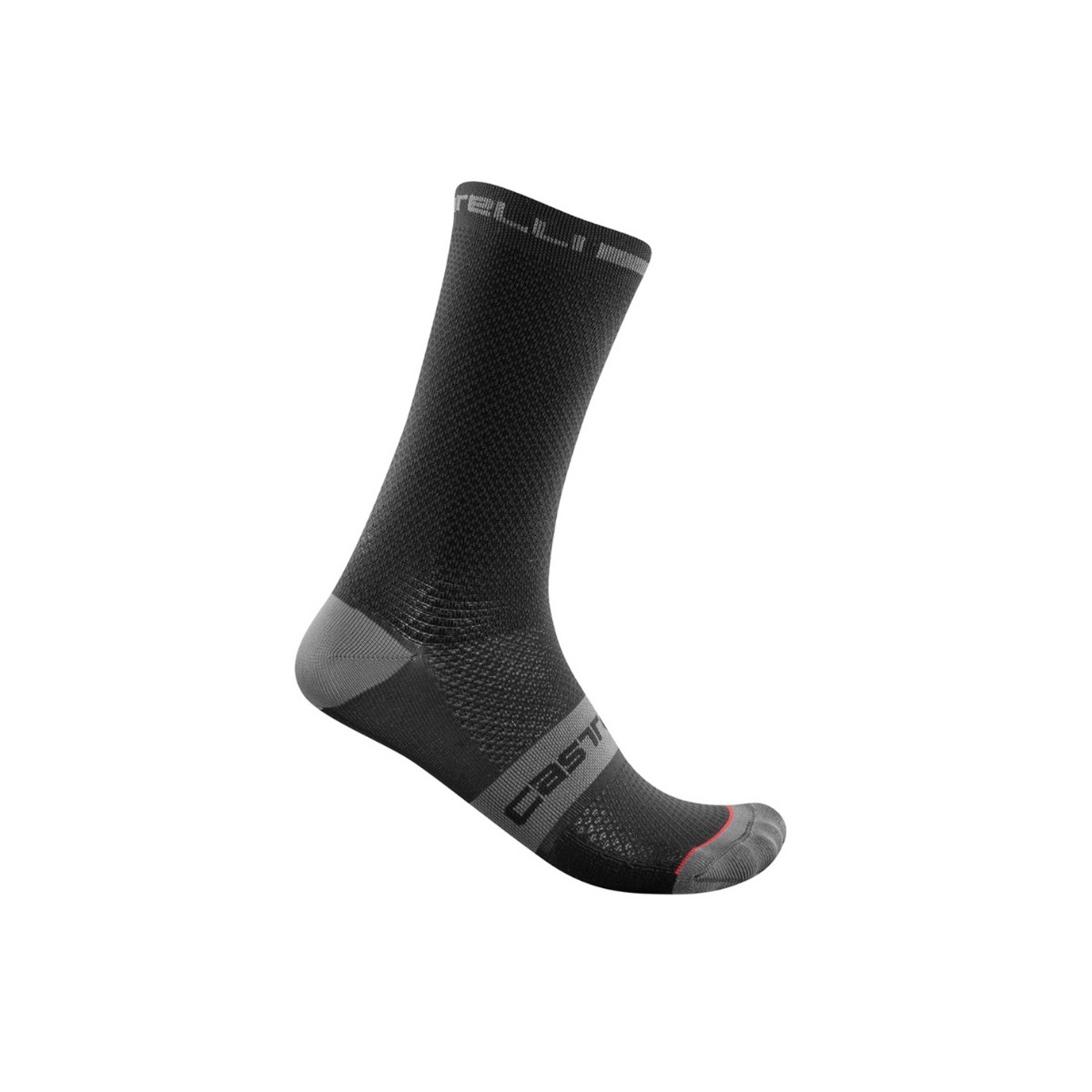 Calcetines Castelli Superleggera T18 Negro, Talla 2XL