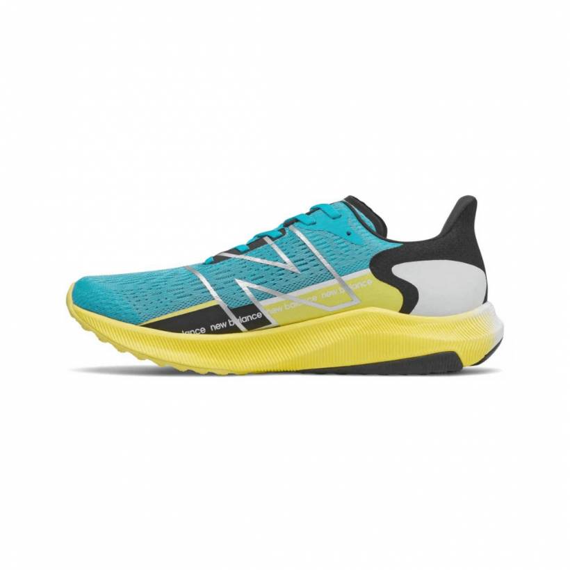 New Balance FuelCell Propel v2 Blue Yellow White SS21 Shoes