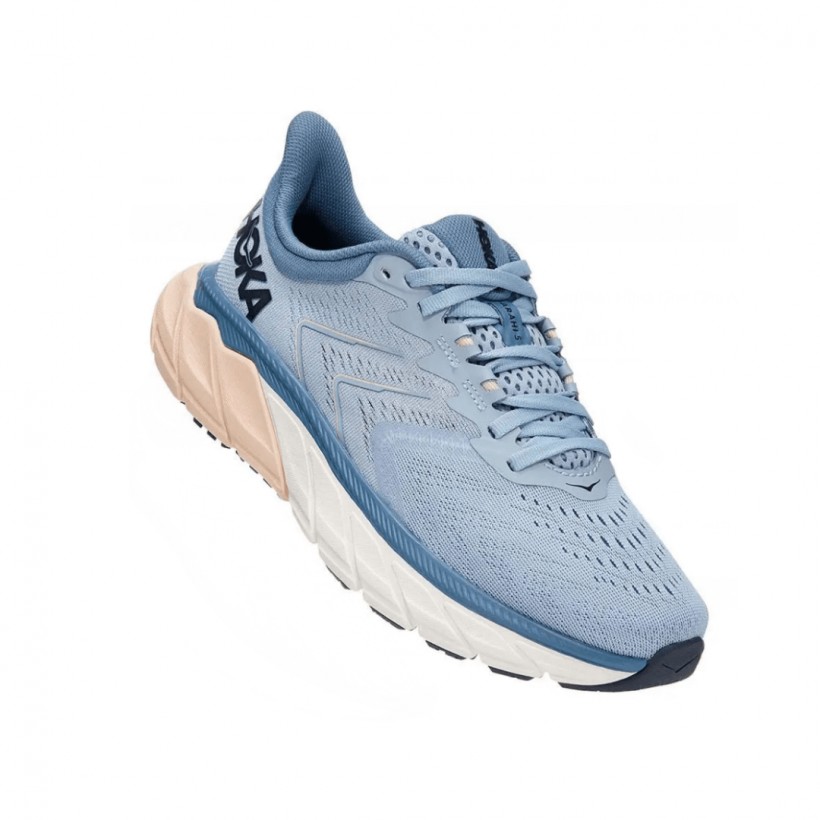 Hoka One One Arahi 5 Light Blue White SS21 Women's Running Shoes