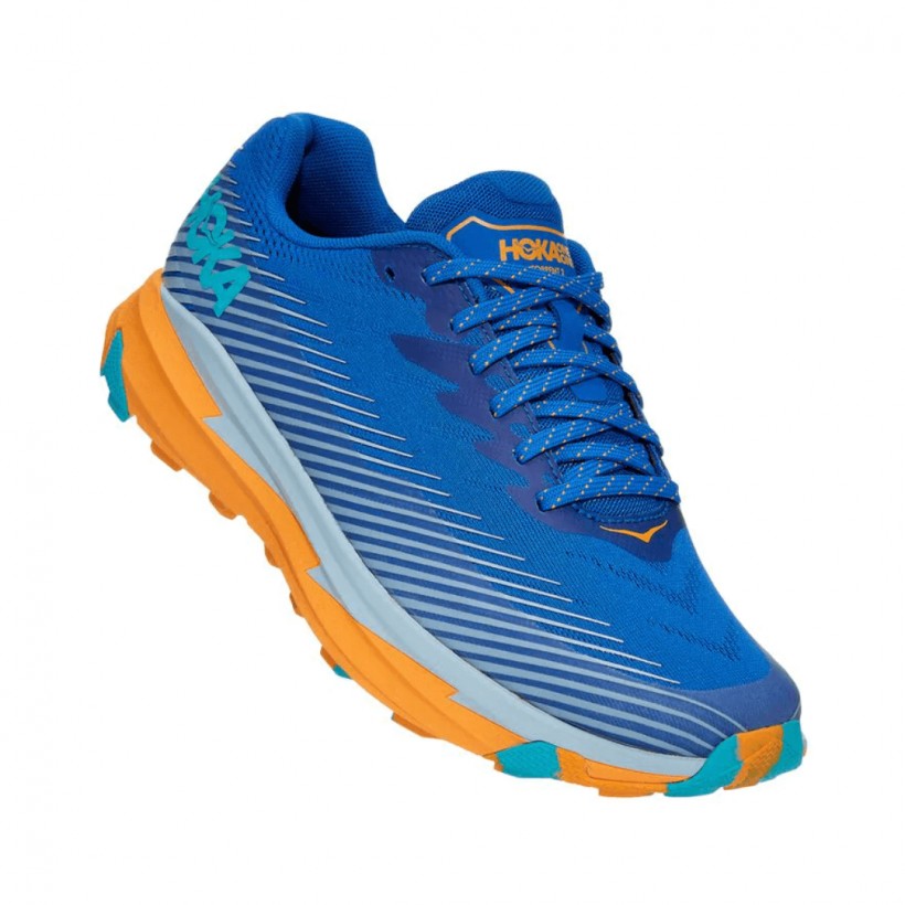 Hoka One One Torrent 2 Sapatos Azul Laranja SS21