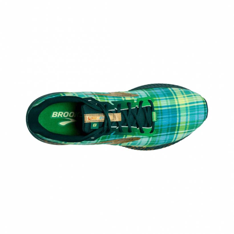 Brooks Launch 8 Chaussures Vert Or Femme SS21
