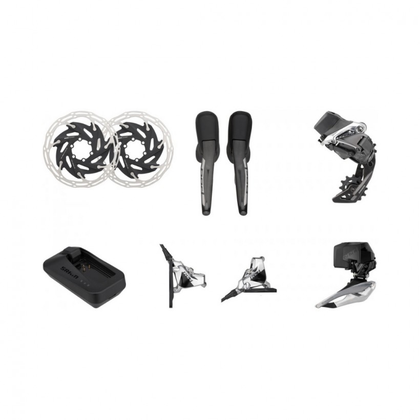 SRAM Red eTap AXS HRD FM 2x12 speed gearshift group set