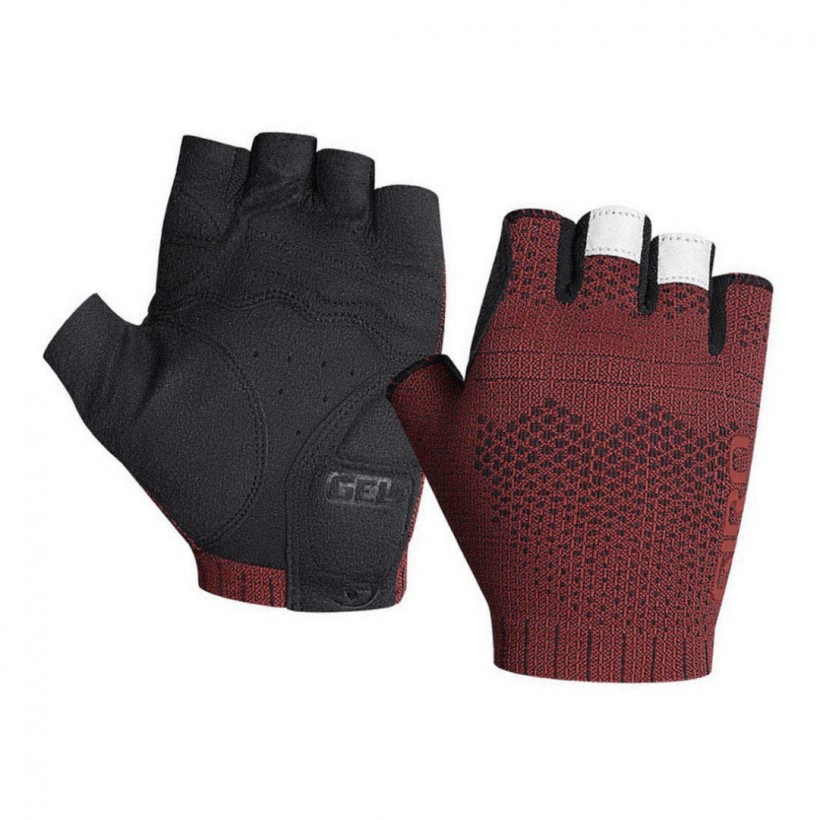 Giro Xnetic Road Red Short Gloves