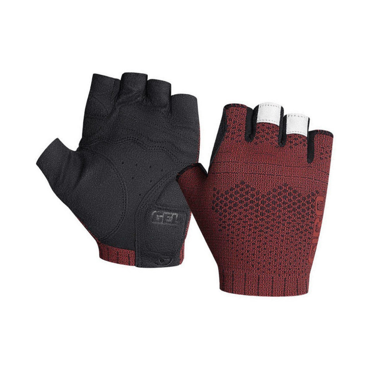 Giro Xnetic Road Short Gloves Red Black, Size L