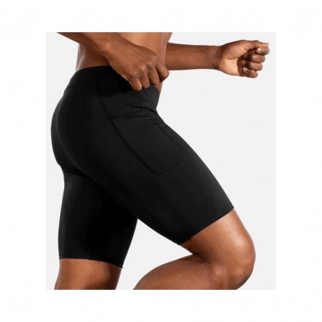 Brooks Source 9 "Kurze schwarze Strumpfhose