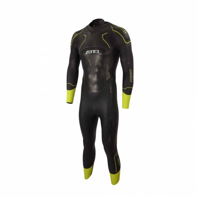 Combinaison Zone3 Vision Noir Jaune Homme 2021