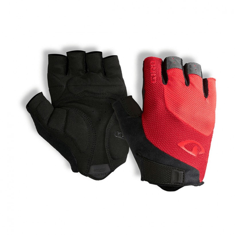 Giro Bravo Gel Short Red Gloves