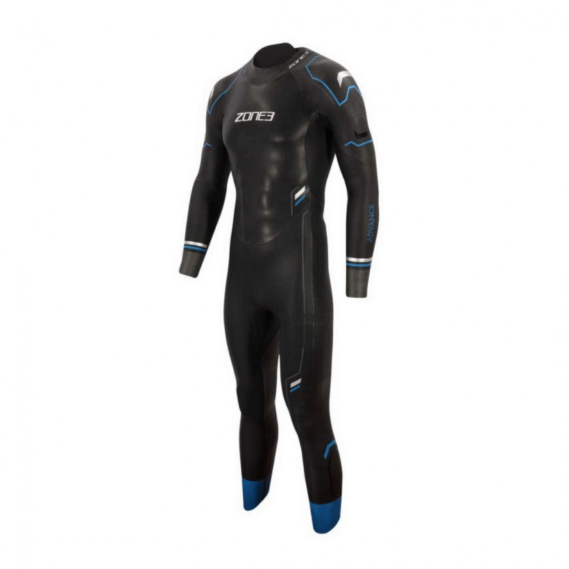 Wetsuit Zone3 Advance Black Blue Man 2021