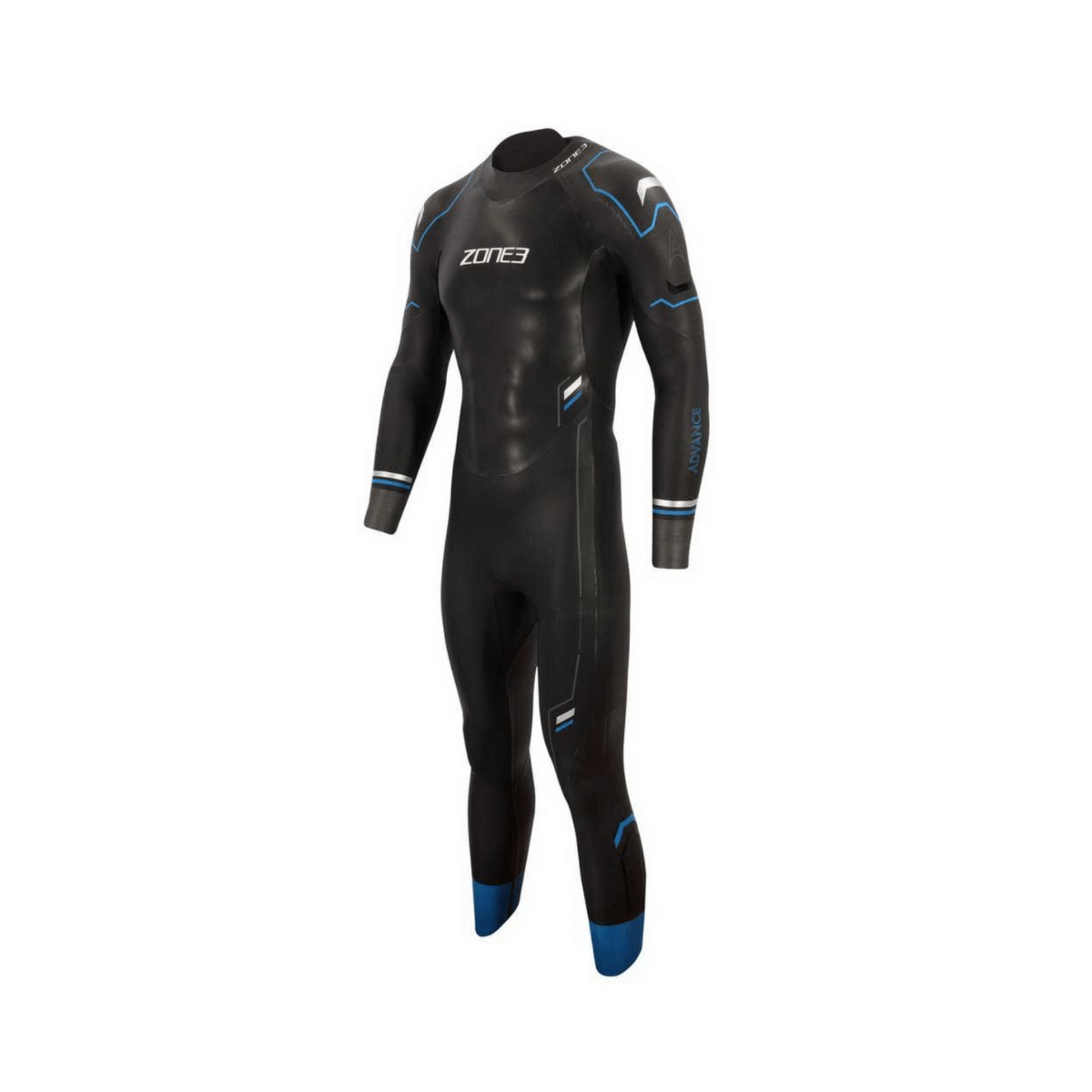 Wetsuit Zone3 Advance Black Blue Man, Size ST