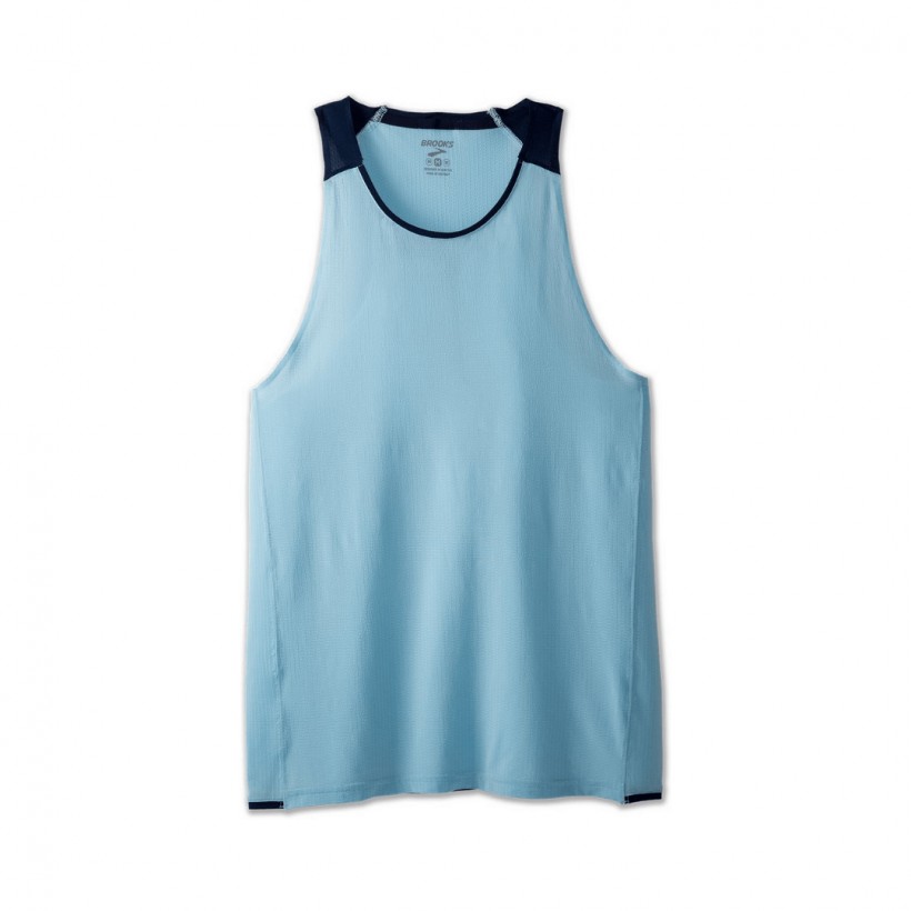 Brooks Atmosphere Singlet Sleeveless T-shirt Light blue