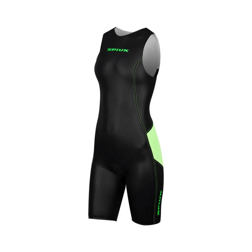 Spiuk Elite Women's Tri Suit Black / Green