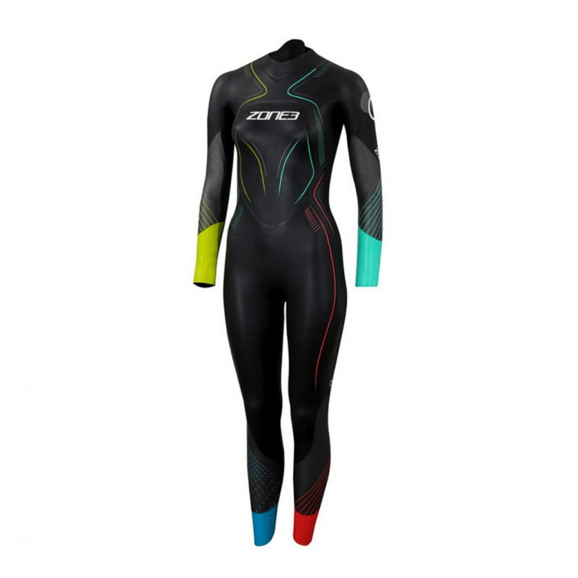 Zone3 Aspire Limited Edition Wetsuit Green Blue Woman 2021
