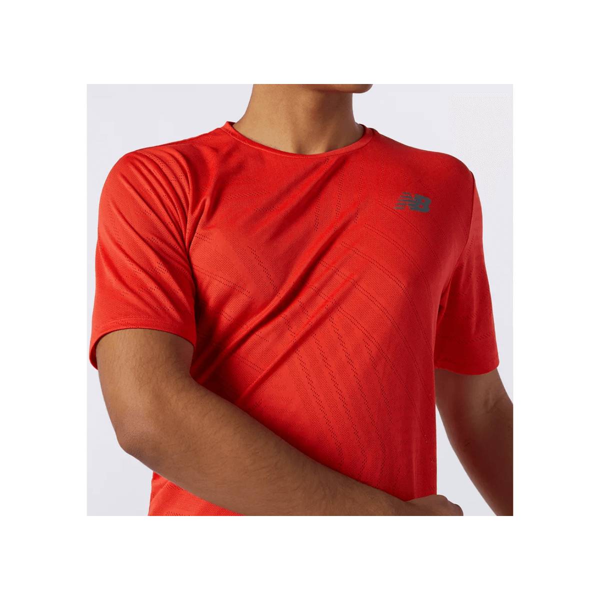 new balance red t shirt