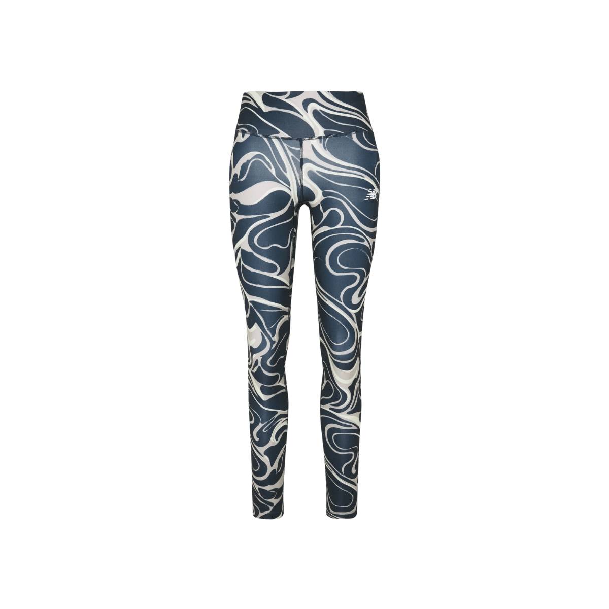 Impact günstig Kaufen-New Balance Printed Impact Run Tights Marineblau Grau Damen, Größe S. New Balance Printed Impact Run Tights Marineblau Grau Damen, Größe S <![CDATA[New Balance Printed Impact Run Tights Marineblau Grau Damen Die New Balance Printed Imp