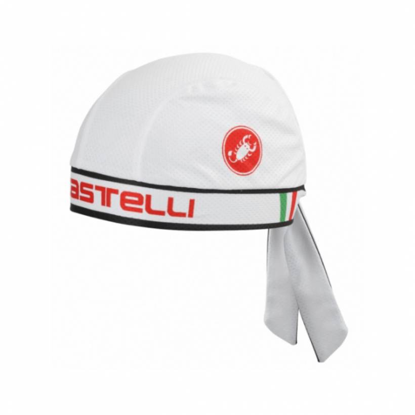 Castelli Head Bandana Branco Unissex