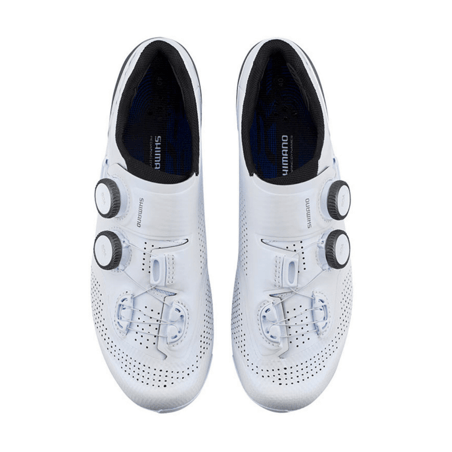 Shimano RC902 S-PHYRE White Cycling Shoes