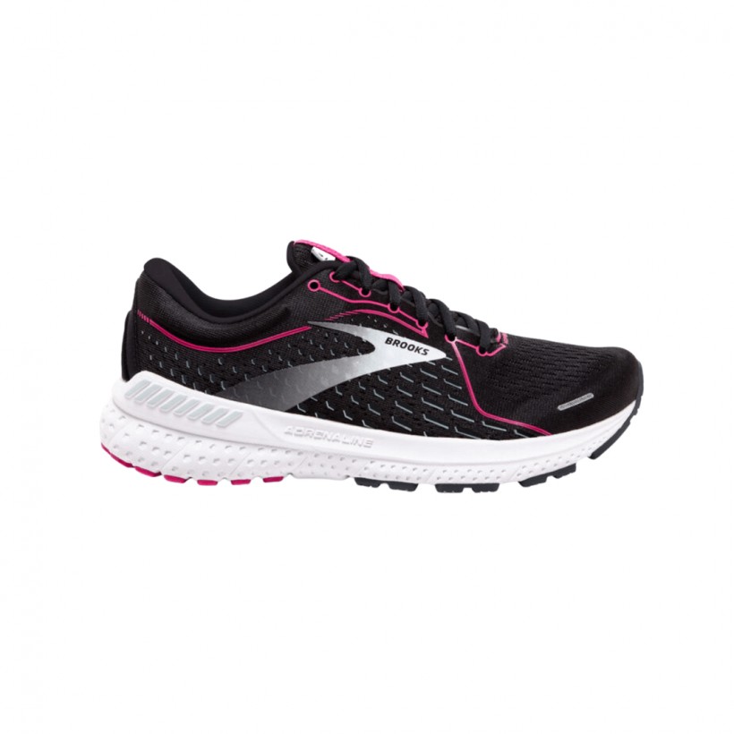 Brooks Adrenaline GTS 21 Shoes Black Pink Women