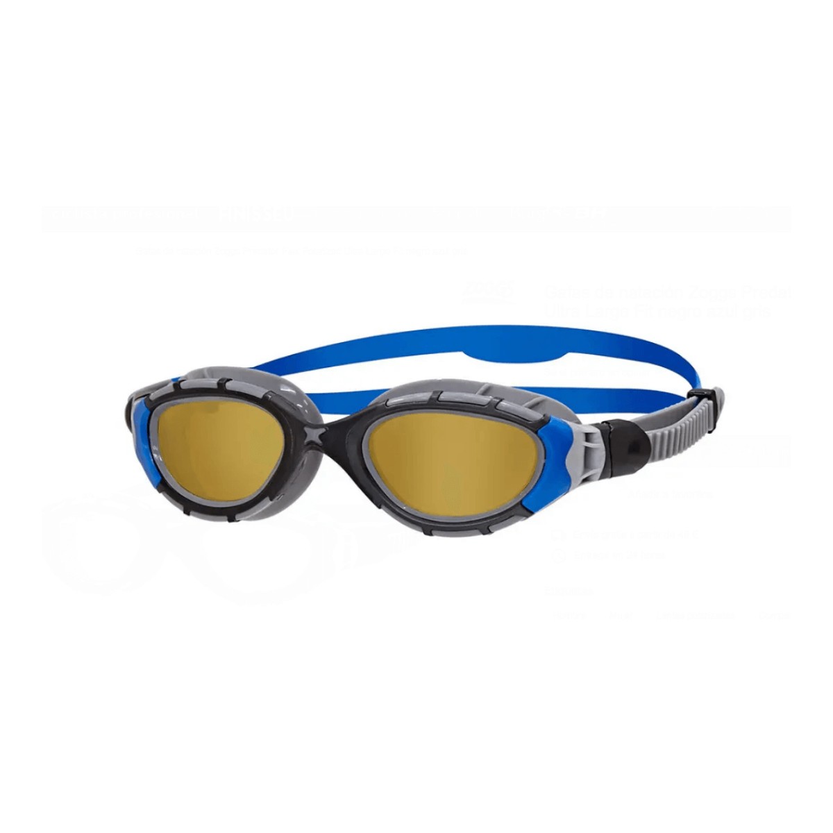 Predator günstig Kaufen-Zoggs Predator Flex Polarized Ultra Fit Schwimmbrille Grau Blau. Zoggs Predator Flex Polarized Ultra Fit Schwimmbrille Grau Blau <![CDATA[Zoggs Predator Flex Polarized Ultra Fit Schwimmbrille Grau Blau Die Zoggs Predator Flex Polarized Ultra Large Fit Sch