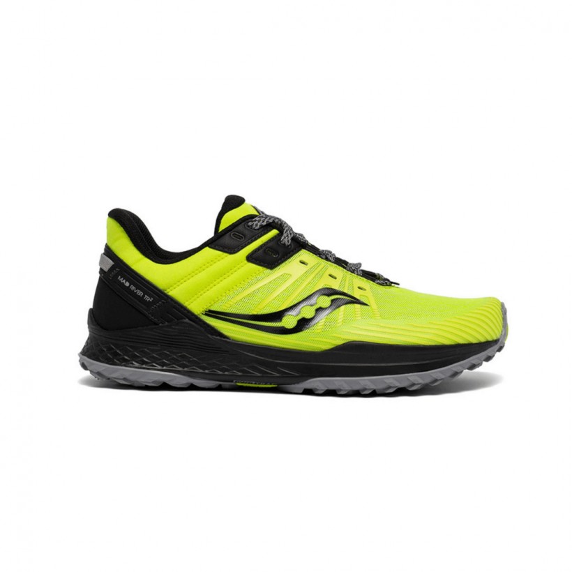 Saucony Mad River TR2 Yellow Black Sneaker