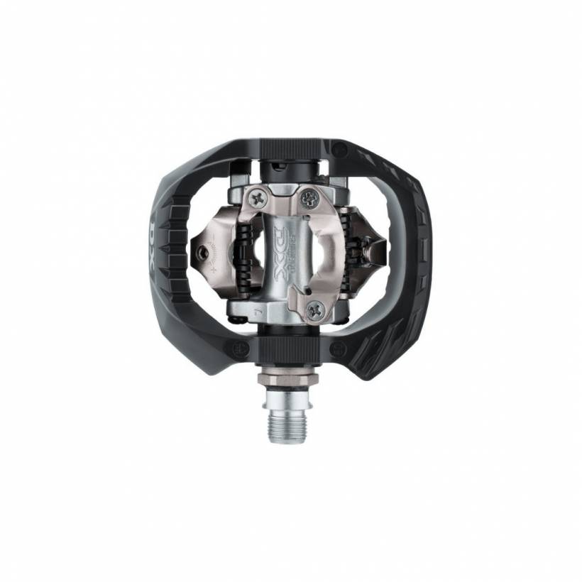 Pedali MTB Shimano PD-M647 Nero Argento