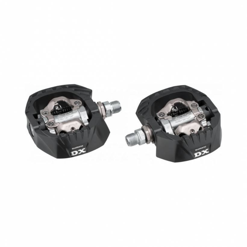 Pedali MTB Shimano PD-M647 Nero Argento