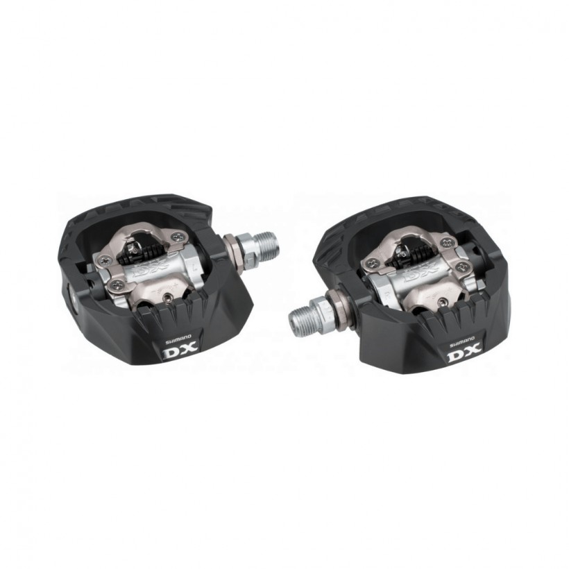 Shimano PD-M647 MTB Pedals Black Silver